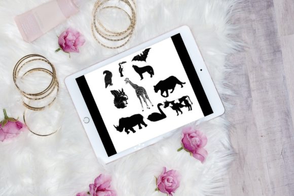 10 Beautiful Animal Brush Stamps V 18 for Procreate