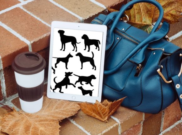 10 Beautiful Dog Brush Stamps V4 for Procreate