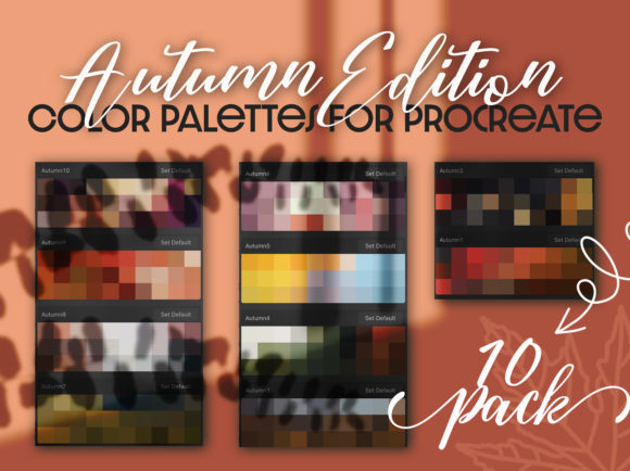 Autumn Color Palette for Procreate 10 Pack: A Practical Guide for Digital Artists