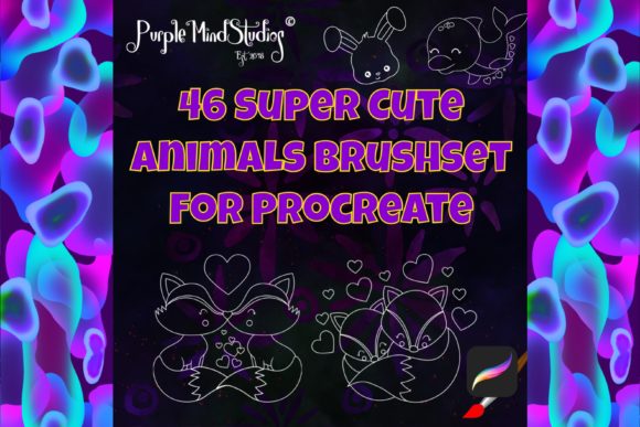 Cute Animals Brushset for Procreate