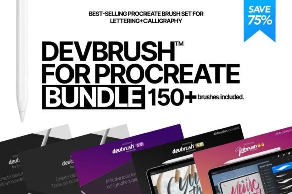DevBrush Procreate Bundle: Essential Tools
