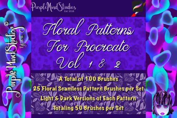 Mastering Digital Florals: A Deep Dive into Floral Patterns Vol 1 & 2 Brushsets