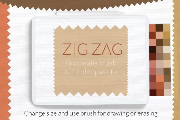 Mastering the Zigzag Fabric Edge Procreate Brush
