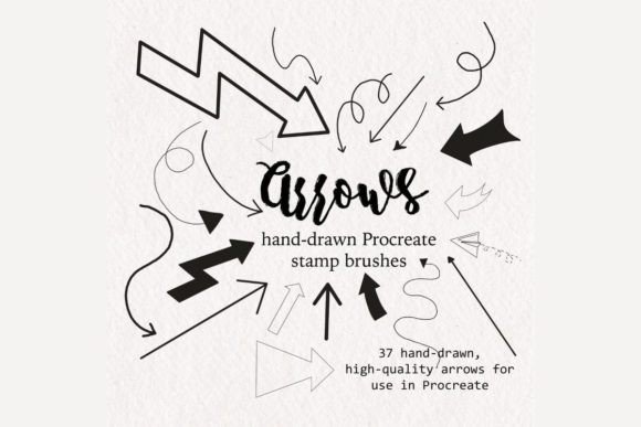 Mastering Visual Flow with Arrow Procreate Brush Stamps
