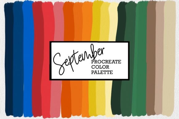 September Procreate Color Palette: A Digital Artist’s Guide