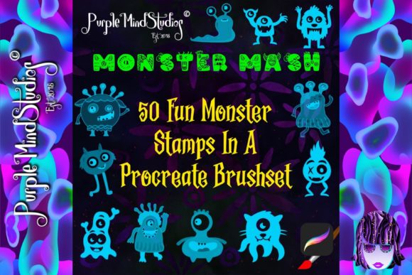 Unleashing Creativity with the Monster Mash Brushset for Procreate