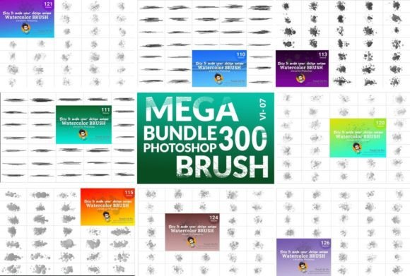 Watercolor Brush Bundle 07: A Practical Evaluation for Digital Artists